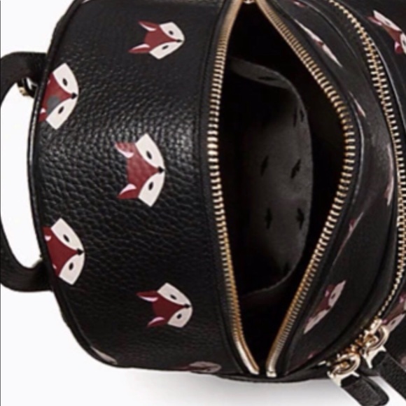 KATE SPADE OUT OF THE WOODS CUTIE FOX BACKPACK - Picture 4 of 9